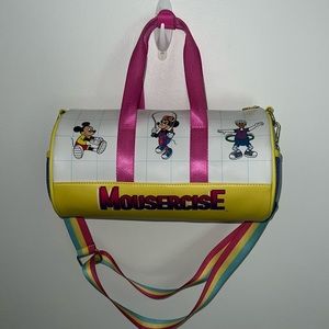 Mousercise Loungefly Mini Duffle tote